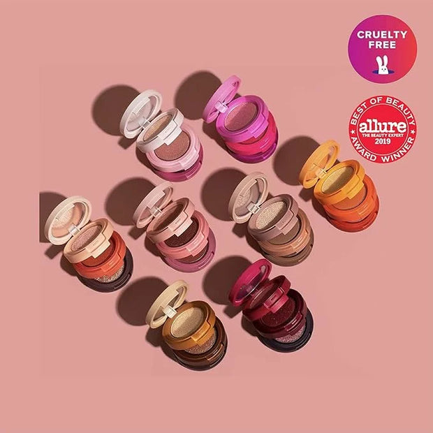 Kaja Beauty Bento Collection - Bouncy Eyeshadow Trio | Peach Orange Tones, Travel Size, 02 Orange Blossom, 2019 Allure Bes...