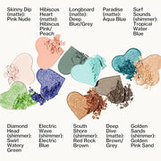 Pacifica Eyeshadow Palette – Waikiki Mineral Eyeshadow, Blendable Shimmer & Matte Shades w/Velvet Matte, Shimmer & Metalli...