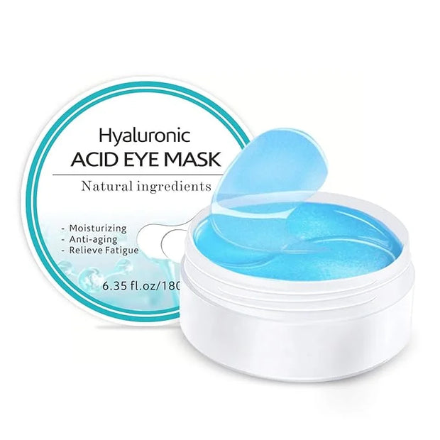 Under Eye Patches, Hyaluronic Acid Eye Mask Moisturizing, 60PCS Gel Eye Masks Pads With Collagen Eye Treatment for Reducin...