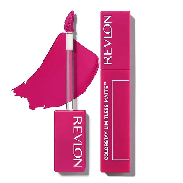 Revlon ColorStay Limitless Matte Liquid Lipstick, Vegan Formula, No-Budge, Longwear Lip Color, Long Lasting, Lightweight/C...