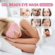 2PCS Reusable Hot Cold Therapy Gel Eye Mask for Puffiness, Dark Circles, Eye Bags, Dry Eyes, Headaches, Migraines, Stress ...