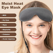 Aroma Season Heated Eye Mask, Warm Eye Compress for Dry Eyes Stye Blepharitis MGD and Blepharitis, Moist Heat Treatment to...