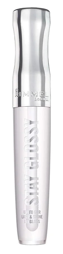 Rimmel Stay Glossy Lip Gloss - Non-Sticky and Lightweight Formula for Lip Color and Shine - 820 Seduce Me, .18oz - Product...