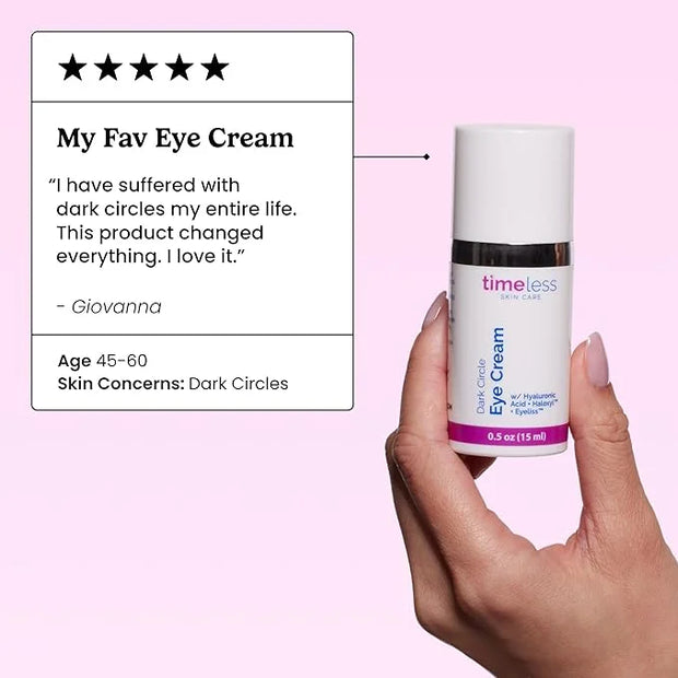 Timeless Skin Care Dark Circle Eye Cream - Product Image