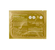 Gold Bio Collagen Crystal Mask Set - 5 Pairs Gold Eye Mask and 5 Pcs Gold Lip Mask, Anti Aging Eye and Lip Mask, - Product...