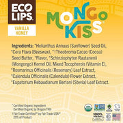Mongo Kiss USDA Organic Lip Balm Set 8-pack (0.15 oz. each) with Mongongo Oil & Cocoa Butter to Moisturize Chapped Lips | ...