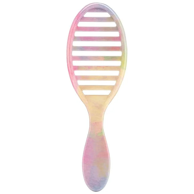 Wet Brush Speed Dry Hair Brush - Stripes (Color Wash) - Vented Design and Ultra Soft HeatFlex Bristles Are Blow Dry Safe W...