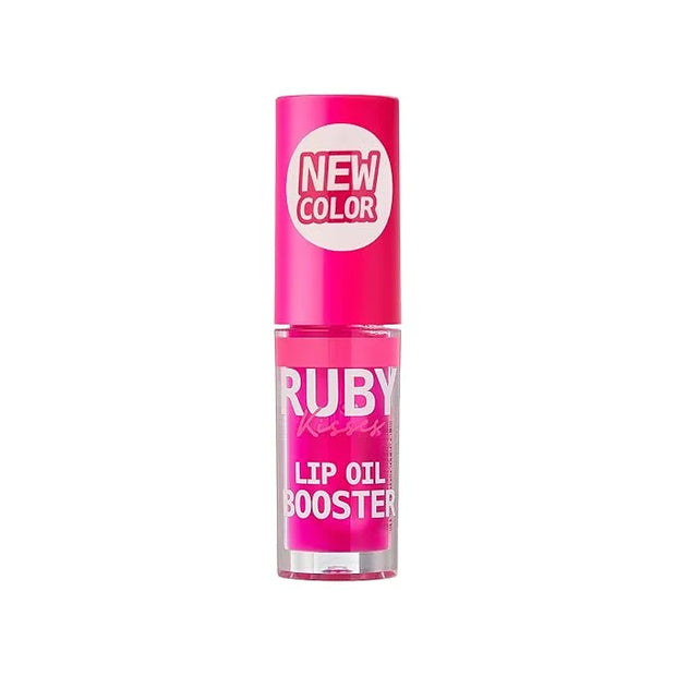 Ruby Kisses Lip Oil Booster, Hydrating Lip Gloss with Nourishing Natural Oil Blend, Jumbo Wand for Easy Application, Non-S...