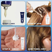 Clairol Nice'n Easy Permanent Hair Dye, 5RB Medium Reddish Brown Hair Color, Pack of 3 - Product Image