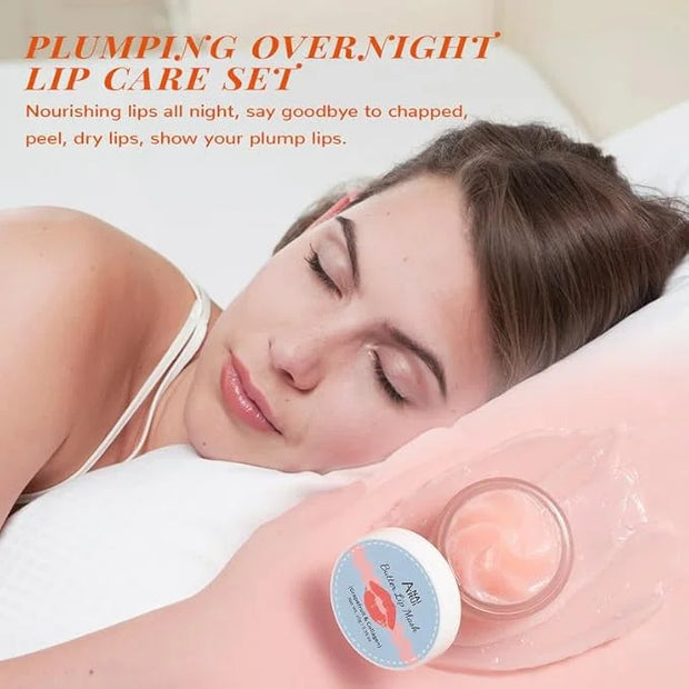 ANAIRUI Lip Mask Set, Lip Exfoliator Lips