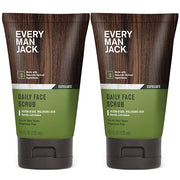 Every Man Jack Gentle Exfoliating Face Scrub For Men- Exfoliate Away Dead Skin, Moisturize, and Revive Tired Skin with Joj...