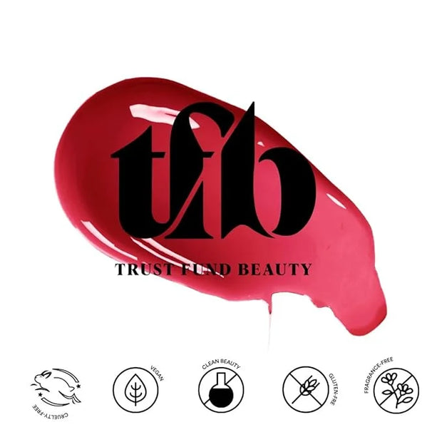 Trust Fund Beauty Lipgasm Lipgloss - Snatched, Rose Nude, Sheer, Moisturizing, 4g/0.14 fl oz. Vegan, Cruelty-Free, 21-Free...