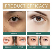 Under Eye Masks，Golden Cucumber Eye Mask 60 Tablets Set，Eye Mask for Fine Lines, Wrinkles, Dark Circles and Eye Puffiness，...