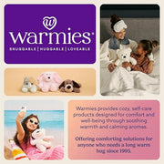 warmies Microwavable Eye Mask for Warmth & Comfort - Heating & Cooling Compress for Calming Relaxation - Weighted & Heated...