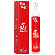 5% Caffeine Eye Cream Anti Aging with 360 Rollerball, Reduce Wrinkles and Dark Circles, Under Eye Cream For Women and Men ...
