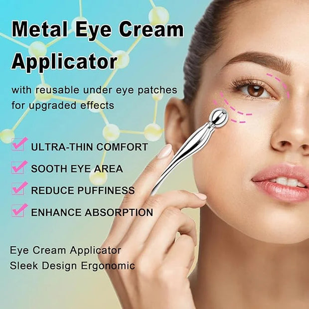 Aethland Reusable Eye Patches, 3 Pairs Silicone Under Eye Patches with Lifting Effect to Reduce Wrinkles and Fine Lines, P...