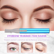 Chumia 2 Pcs Electric Eyebrow Trimmer Women Precision Face Razors Mini Shaver with Comb Christmas Women Gift Battery Opera...