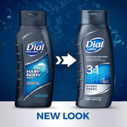 Dial Men Hair + Body Wash, Hydro Fresh, 20 fl oz (Pack of 4) - Product Image