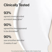 Honest Beauty Hydrogel Cream with Hyaluronic Acid | Lightweight, Moisturizing Water Cream | Gentle for Sensitive Skin, Fra...