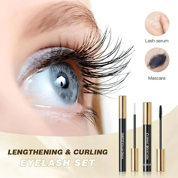 Makeup Sets.Lash serum.Mascara.Waterproof Smudgeproof Long Lasting.Gift