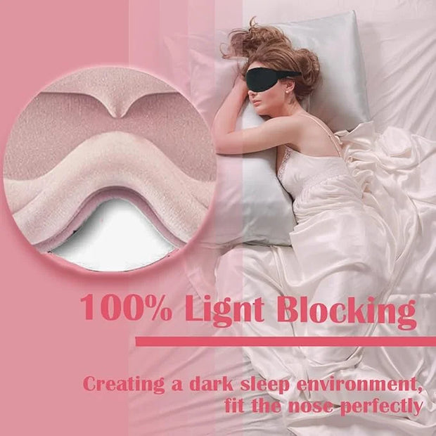 Eye Mask for Lash Extensions, Sleeping Mask for Women, 3D Contoured Eyelash Sleeping Mask for Extensions, Eye Covers for S...