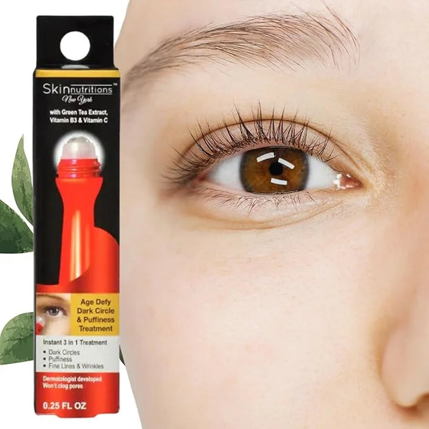 Age Defy Dark Circles, Puffiness, and Fine Lines & Wrinkle Serum with Peptides, Vitamins, and Green Tea Extract - Product ...