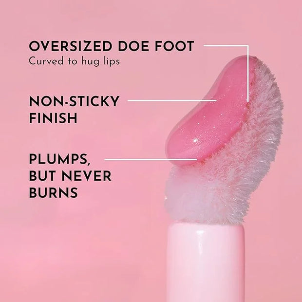 Forget the Filler Lip Plumping Line Smoothing Gloss - Daisy Girl - Premium Volumizing Lip Gloss with Natural Ingredients D...