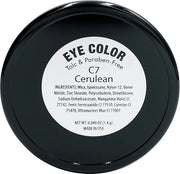 Matte Cerulean Cobalt Deep Royal Navy Blue Pressed Powder Single Vegan Eyeshadow; Talc, Paraben & Cruelty Free - Product I...