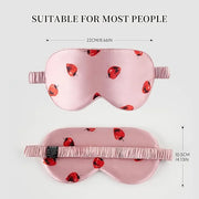 THXSILK Sleep Mask 100% 19 Momme Pure Mulberry Silk Super Smooth Cooling Decorative Sleep Eye Mask Blackout Eye Cover with...