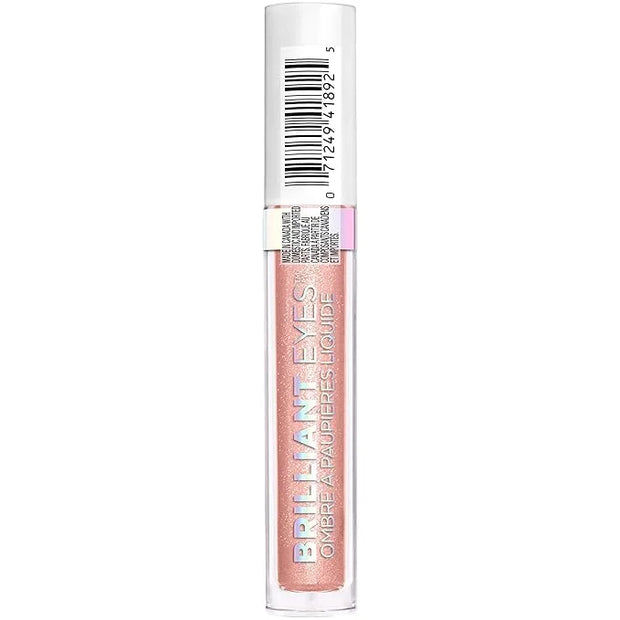 L'Oreal Paris Brilliant Eyes Shimmer Liquid Eye Shadow, Longwearing Lasting Shimmer, Crease Resistant, Flake-Proof, Precis...