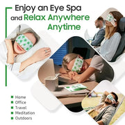30Packs Steam Eye Mask, Heated Eye Mask Warm Compress for Eyes, Self Heating Warm Eye Masks Disposable Steam Mask for Home...
