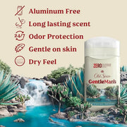 Old Spice GentleMan's Aluminum Free Dry Feel Deodorant for Men, 24/7 Lasting Freshness, Gentle on Skin with Skin Condition...