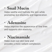 Snail Repair Eye Cream 1.69 fl oz – Hydrating Eye Treatment with Snail Mucin and Niacinamide for Fine Lines, Puffy Eyes, a...