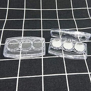 10 Pcs Clear Empty Eyeshadow Palette Plastic Eyeshadow