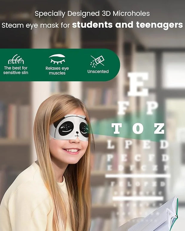 2024 New V-Shaped Lifting Chin & Neck Mask and Steam Eye Mask for Dry Eyes - Product Image