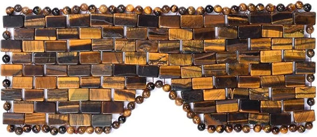 ideayard Jade Eye Mask - Tiger Eye Cooling Jade Sleep Mask - Product Image