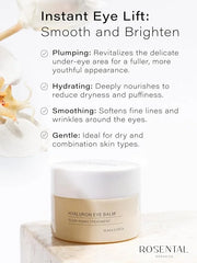 Organics Organic Eye Cream for All Skin Types, 15ml (0.5 fl. oz) (Hyaluron Eye Cream, 15ml) - Product Image