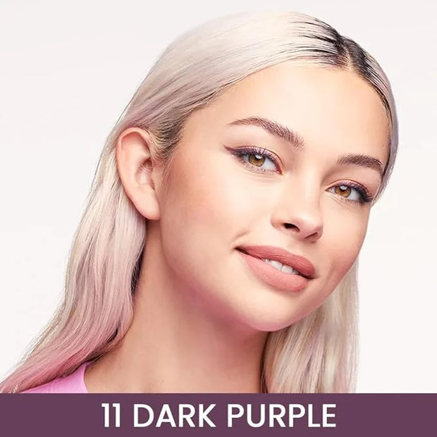 Kaely Dark Purple Gel Eyeliner Pencil,Waterproof Smudge Proof Eye Liner Pen,Cat Eye Goth Halloween Makeup,Eye Black Face P...