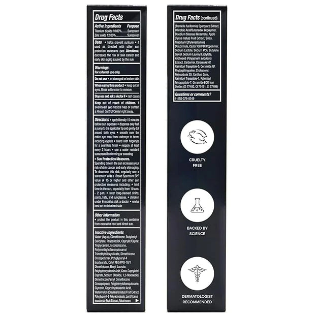 DRMTLGY Dark Circles Bundle - Medium: Luminous Eye Corrector SPF 41 & HPR Eye Cream - Product Image