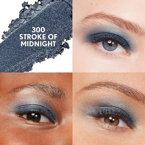 Covergirl Clean Multiline Eyeshadow Pencil, 300 Stroke Of Midnight, Vegan Formula, Shimmer Eyeshadow, Easy Application, Gl...