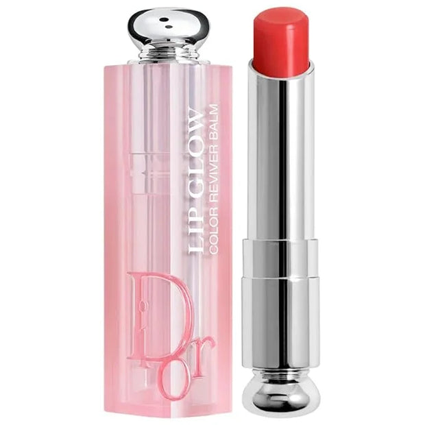 Dior Addict Natural Glow Color Reviving Lip Balm SPF 10, 033 Coral Pink, 0.11 Ounce - Product Image