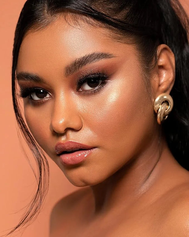 Sigma Beauty Ambiance Eyeshadow Palette | Luminous, Neutral and Gold Shades | Summer Vibes, Mirror Included - Product Image