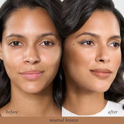 Julep Skip The Brush Cream to Powder Blush Stick - Neutral Bronze - Blendable and Buildable Color - 2-in-1 Blush and Lip M...