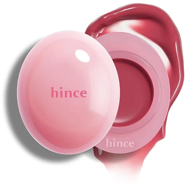 HINCE Raw Glow Dewy Ball - Tinted Lip Balm, Jelly Gloss Glow, Shine and Hydration, Lip & Blush Multiuse, Vegan, 0.12 oz. (...