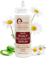 Folliculitis Leave-On Dry Scalp Serum - Non-Greasy Serum for Hair Build-up with Salicylic Acid, Tea Tree Oil & Peppermint ...