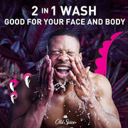 Old Spice Cleansing Body Wash for Men, 3X Defense, 24/7 Shower Fresh with Lasting Scent, 2-in-1 Body & Face Wash, Raptorst...