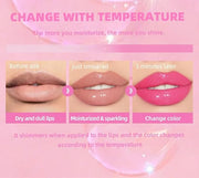 2 Pcs Magic Color Changing Lip Oil, Long Lasting Moisturizing Lip CareNon-Sticky Fresh Texture Glimmer Lip Glow Oil. (Magi...