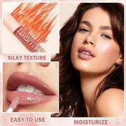 CAHIUYOA Plumping Moisturizing Lip Gloss Lipgloss,Nude Lip Gloss Lip Stain Long Lasting Waterproof,Shine Glossy Liquid Lip...