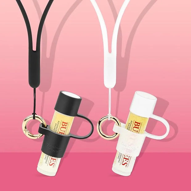 Desing Wish Silicone Lip Balm Holder Black