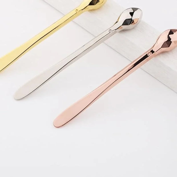 3 Pcs Eye Cream Applicator Wand Sticks Metal Eye Cream Spoon Cosmetics Spoon Applicators Anti-wrinkle Anti-aging Eye Massa...